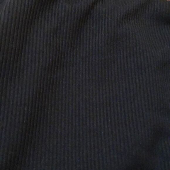 NWT Shein Black ribbed cut out front one piece swimsuit, bathing suit, size XL - Picture 4 of 7